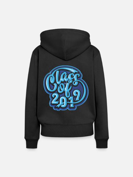 Abschluss 2019 - Frauen Premium Bio Hoodie - Schwarz