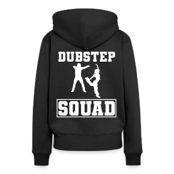 Dubstep-Liebhaber Tanz-Entertainer - Frauen Premium Bio Hoodie - Schwarz - Hinten - Julia (174cm)