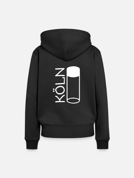 Köln Kölsch Kölner Dom Cologne - Frauen Premium Bio Hoodie - Schwarz