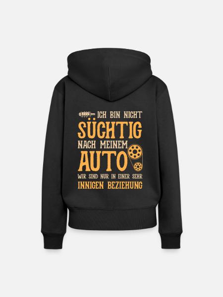 Beziehung Auto Tuning Tuner Autofahrer PS Geschenk - Frauen Premium Bio Hoodie - Schwarz