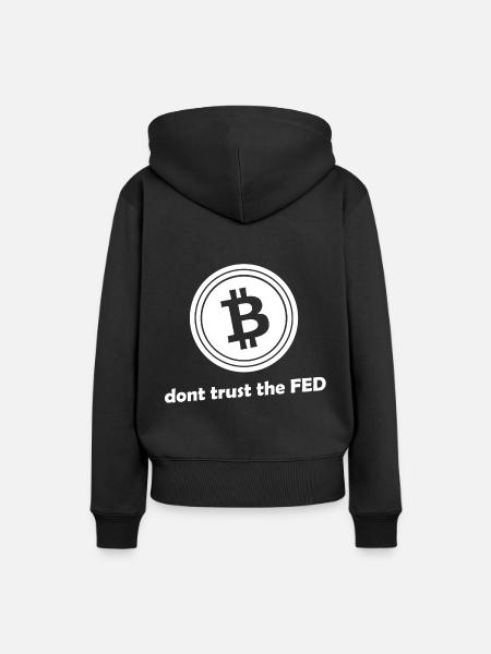 Geld und Banken - Frauen Premium Bio Hoodie - Schwarz