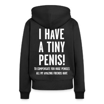 Junggesellenabschied - Frauen Premium Bio Hoodie - Schwarz - Hinten - Julia (174cm)
