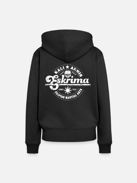 Eskrima - Frauen Premium Bio Hoodie - Schwarz