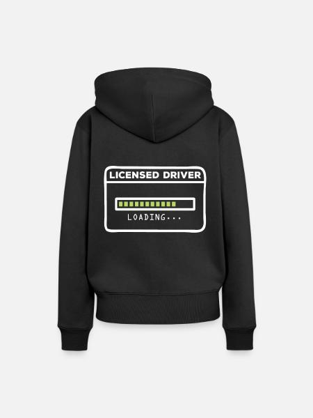 Fahrschule - Frauen Premium Bio Hoodie - Schwarz