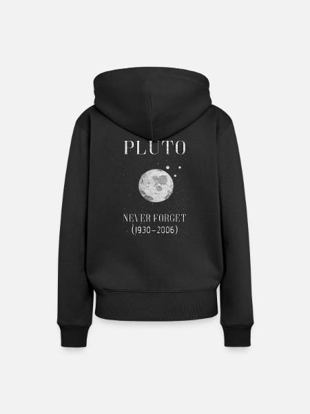 Universum - Frauen Premium Bio Hoodie - Schwarz