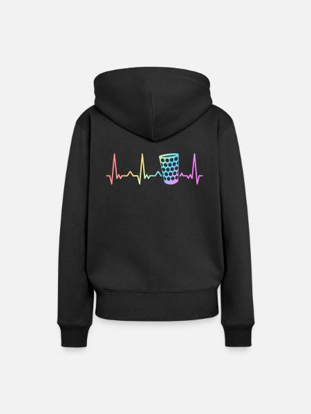 Pfalz Pfälzer Rheinland Pfalz - Frauen Premium Bio Hoodie - Schwarz