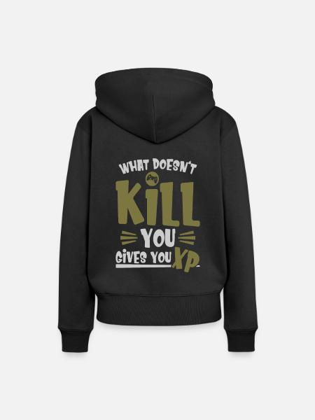 Gaming - Frauen Premium Bio Hoodie - Schwarz
