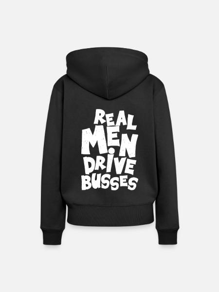 Busfahrer - Frauen Premium Bio Hoodie - Schwarz
