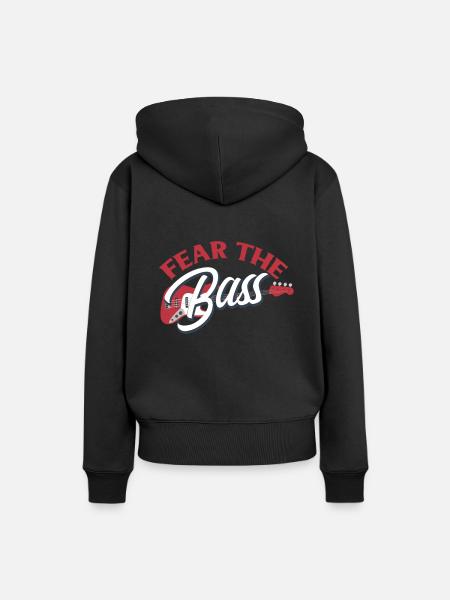 Bass guitar guitar bass - Women’s Premium Organic Hoodie - black