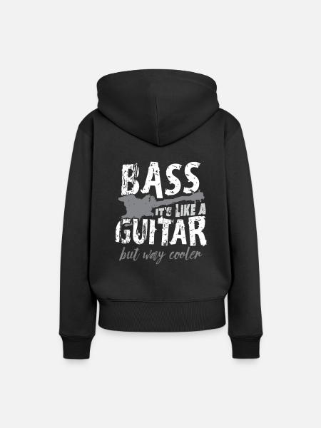 Bass guitar - Women’s Premium Organic Hoodie - black