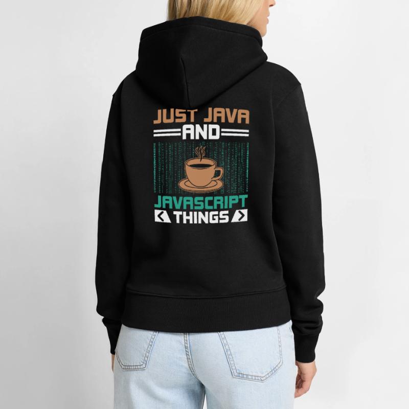 Kaffee-Codierung Programmierer Programmierer Entwickler Nerd Coff Frauen Premium Bio Hoodie