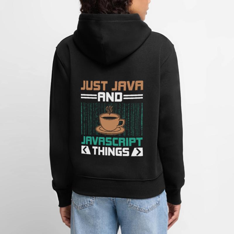 Kaffee-Codierung Programmierer Programmierer Entwickler Nerd Coff Frauen Premium Bio Hoodie