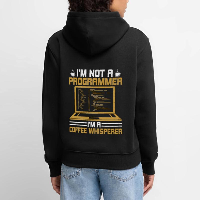 Kaffee-Codierung Programmierer Programmierer Entwickler Nerd Coff Frauen Premium Bio Hoodie