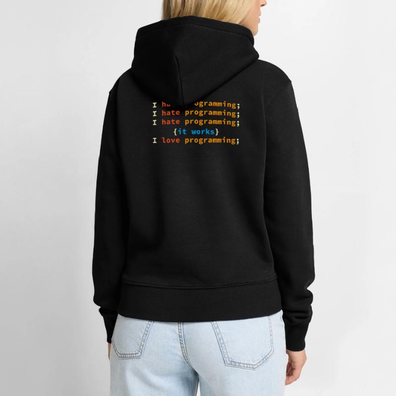 Programmer Developer Computer Scientist Geek Women’s Premium Organic Hoodie