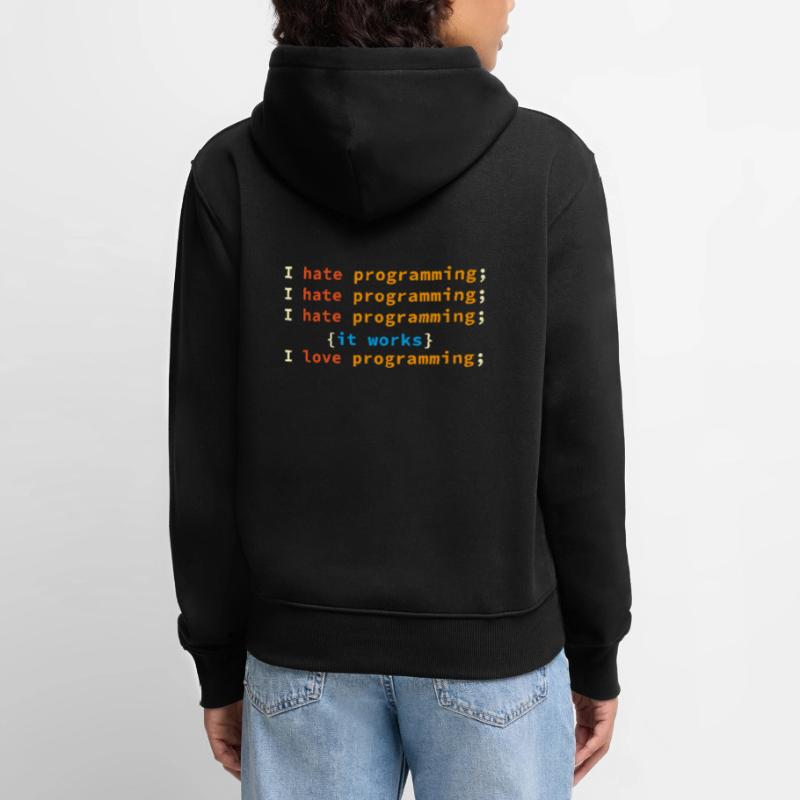 Programmer Developer Computer Scientist Geek Women’s Premium Organic Hoodie
