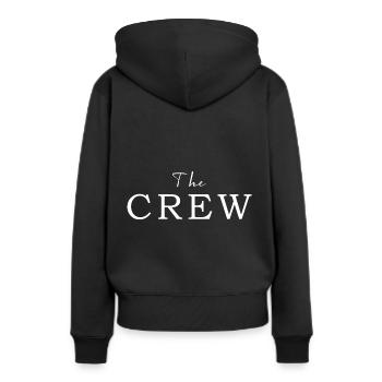 JGA the crew simply modern wedding bride - Women’s Premium Organic Hoodie - black - Back - Julia (174cm)