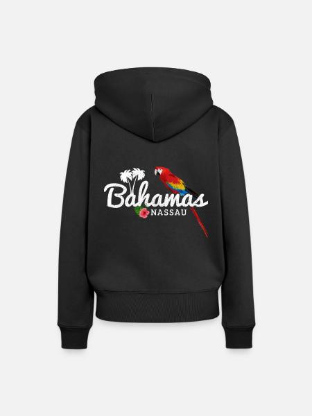 Nassau Bahamas - Frauen Premium Bio Hoodie - Schwarz
