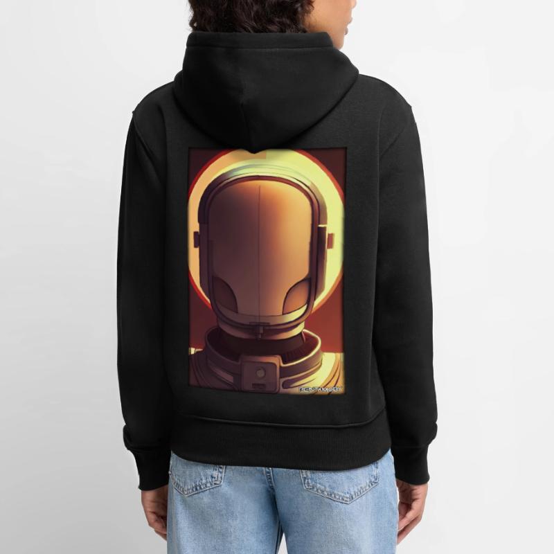 Robot Future Technology Science Android Sweat à capuche Premium bio Femme
