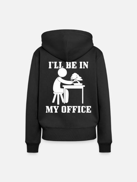 Bonsai - Frauen Premium Bio Hoodie - Schwarz