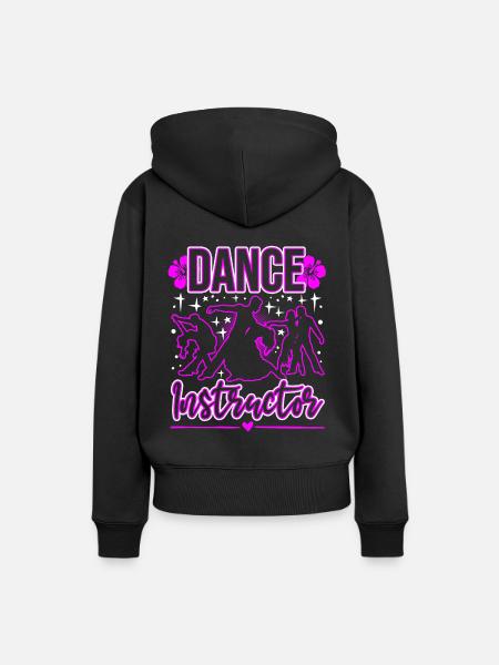 Dance Instructor - Frauen Premium Bio Hoodie - Schwarz