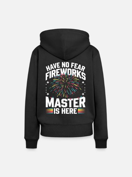 Pyrotechniker Feuerwerk Pyrotechnik - Frauen Premium Bio Hoodie - Schwarz
