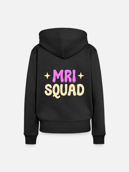 MRI Squad RAD Tech - Frauen Premium Bio Hoodie - Schwarz