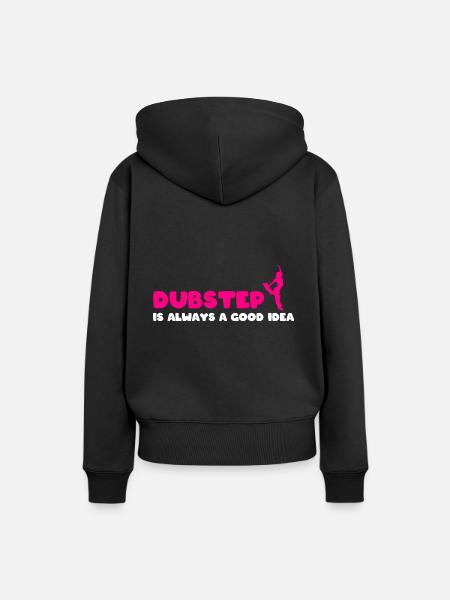 Dubstep-Liebhaber Dubstep-Künstler - Frauen Premium Bio Hoodie - Schwarz