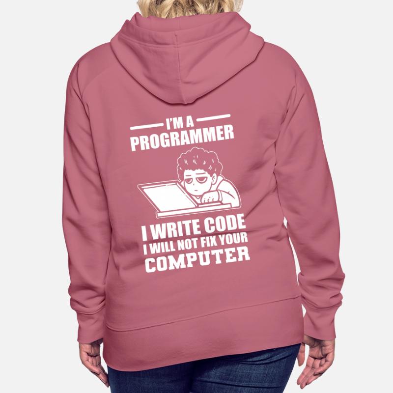 Programming Humor Software Developer Women’s Premium Organic Hoodie