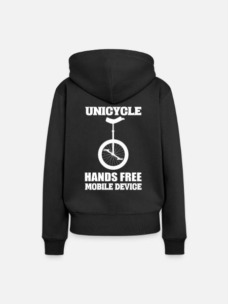 Liebhaber Einheitspunkte Pedaler - Frauen Premium Bio Hoodie - Schwarz