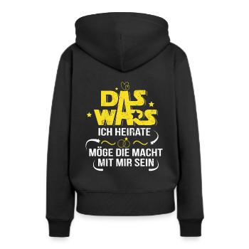 That's it. I'm getting married - Women’s Premium Organic Hoodie - black - Back - Julia (174cm)