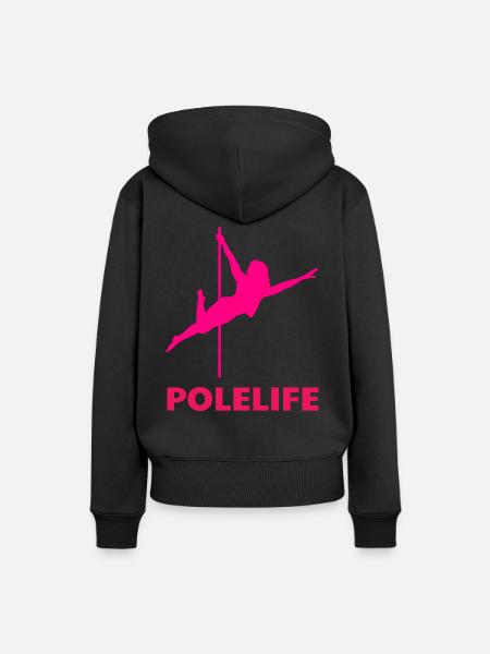 Pole Dance Stangentänzerin - Frauen Premium Bio Hoodie - Schwarz