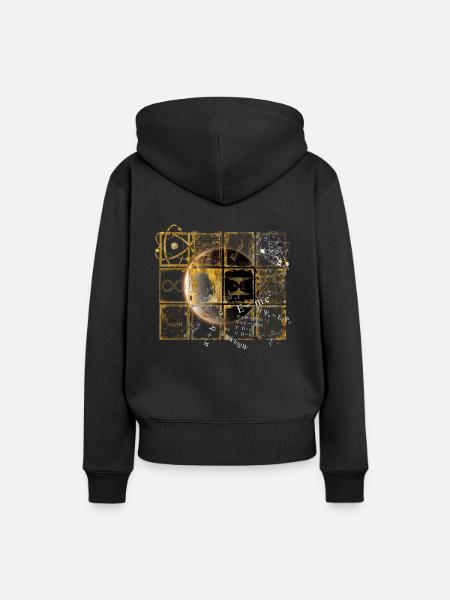 Physik, Dass Originale nur echt von Digini - Frauen Premium Bio Hoodie - Schwarz