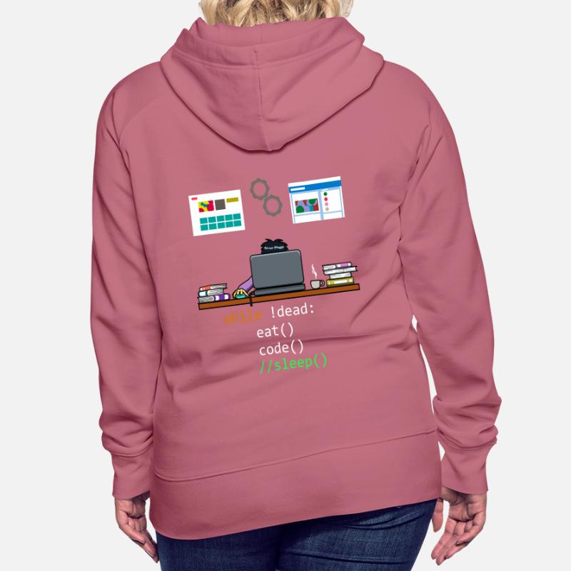 Programming Computer Science Developer Programmer Women’s Premium Organic Hoodie