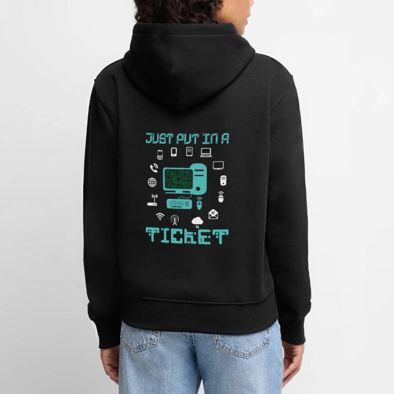Technical Support Technology Programmer Women’s Premium Organic Hoodie