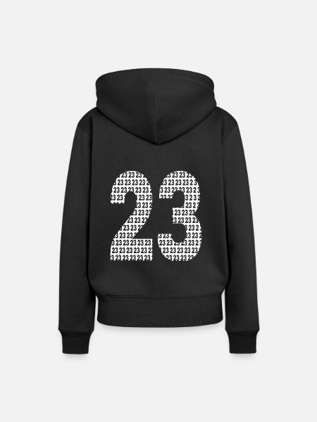 23 Tekno 23 - Frauen Premium Bio Hoodie - Schwarz