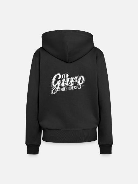 The Guru of Guidance - Frauen Premium Bio Hoodie - Schwarz