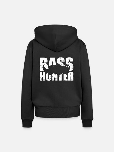Barsch - Frauen Premium Bio Hoodie - Schwarz