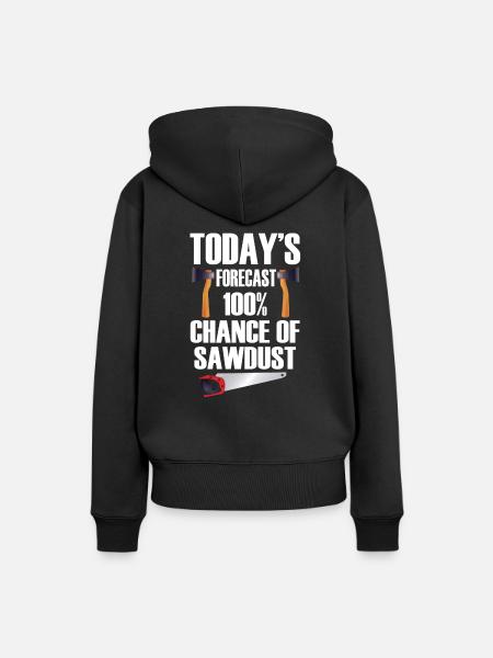 Tischler - Frauen Premium Bio Hoodie - Schwarz