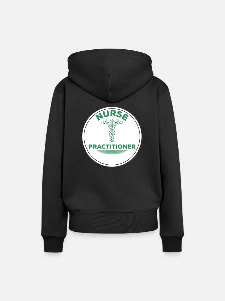 Advanced Practice Nurse - Frauen Premium Bio Hoodie - Schwarz