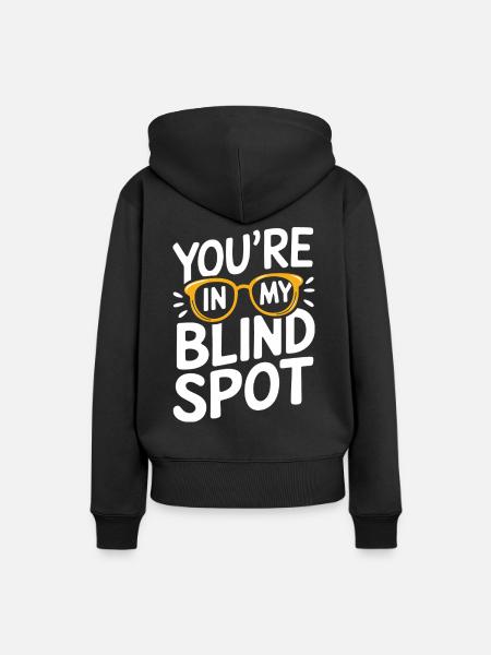 Blinde Blindheit Sehbehinderte Menschen - Frauen Premium Bio Hoodie - Schwarz