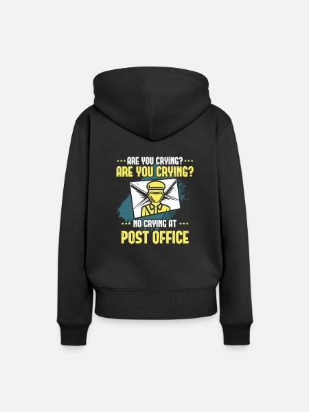 Post Office - Frauen Premium Bio Hoodie - Schwarz