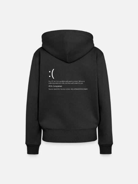 Programmierer - Frauen Premium Bio Hoodie - Schwarz