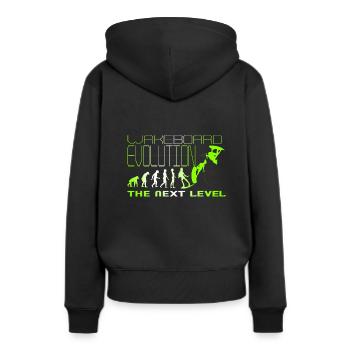 Wakeboard Evolution Next Level Woman - Women’s Premium Organic Hoodie - black - Back - Julia (174cm)
