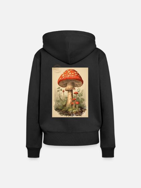 Write me, Darling - Frauen Premium Bio Hoodie - Schwarz