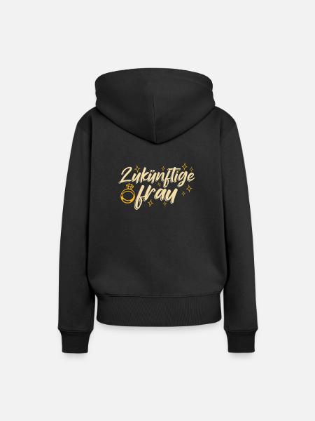 Bachelorette Party Jga - Frauen Premium Bio Hoodie - Schwarz