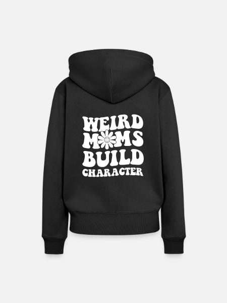 Mama Mutter - Frauen Premium Bio Hoodie - Schwarz