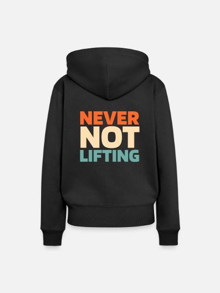 Gewichtheben Gewichtheber - Frauen Premium Bio Hoodie - Schwarz