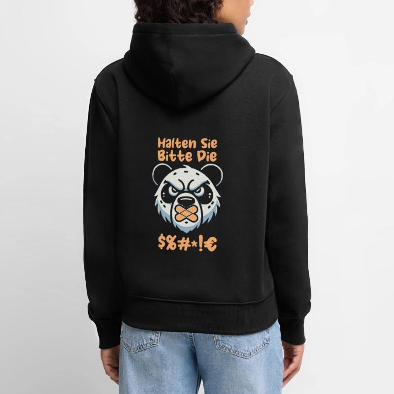 Panda géant Panda Ours Sweat à capuche Premium bio Femme