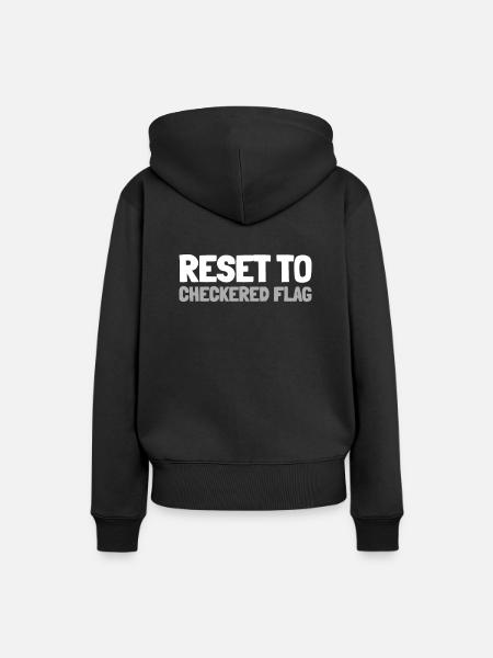 Sim Racing - Frauen Premium Bio Hoodie - Schwarz