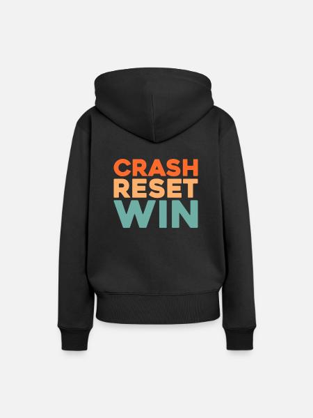 Sim Racing - Frauen Premium Bio Hoodie - Schwarz